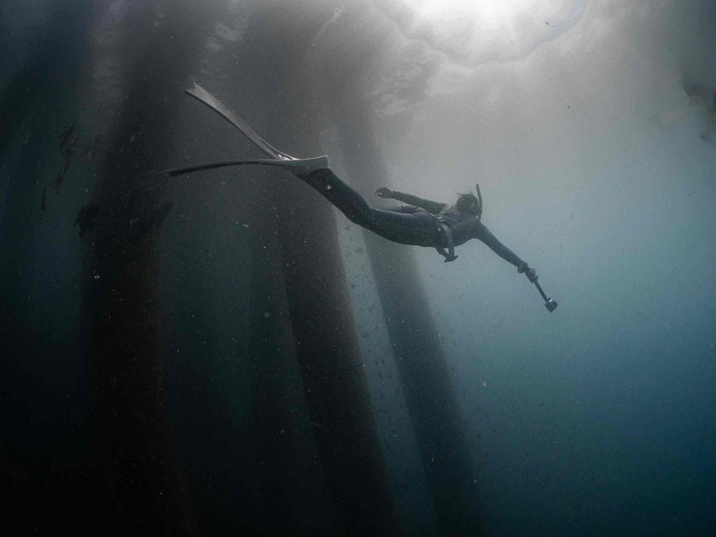 free diving