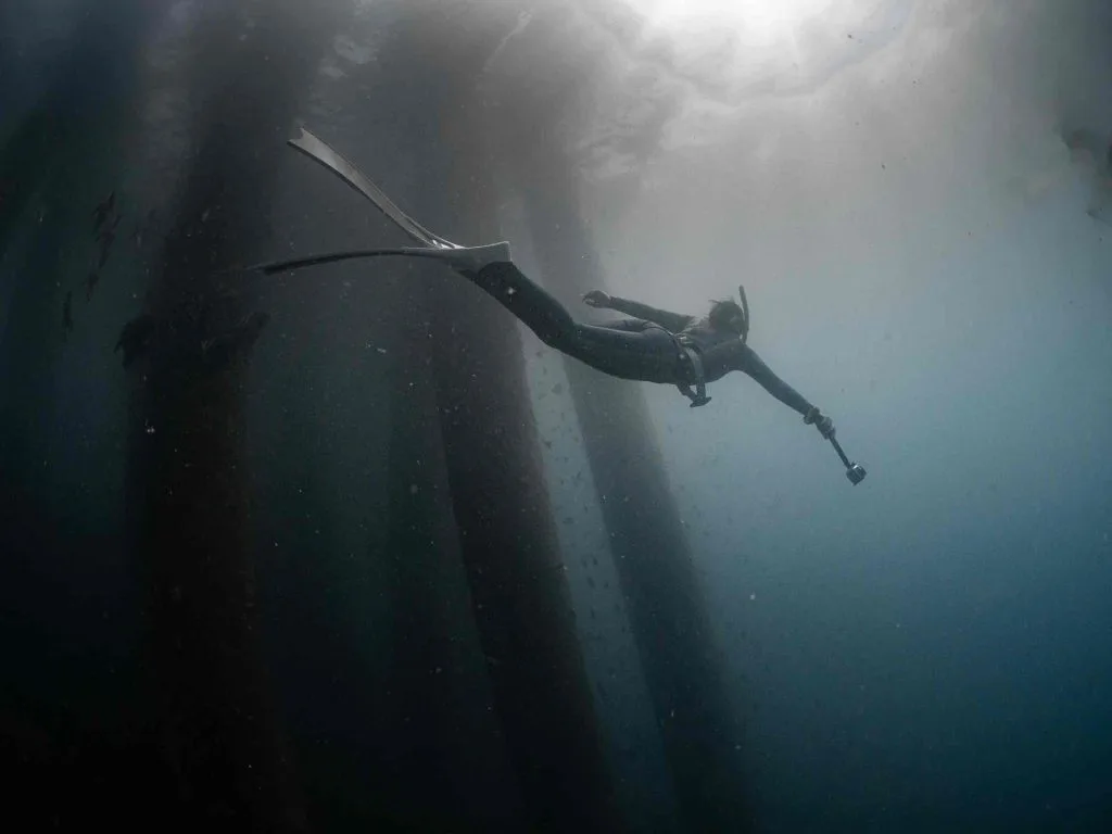 free diving